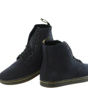 Dr martens Alfie black canvas boots